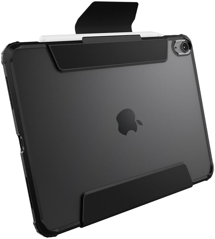Spigen Ultra Hybrid Pro iPad Air 2020 / 2022 Hoes Transparant/Zwart afbeelding 13
