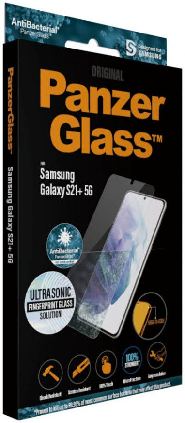 PanzerGlass Samsung Galaxy S21 Plus Finger Print & Case Friendly afbeelding 6