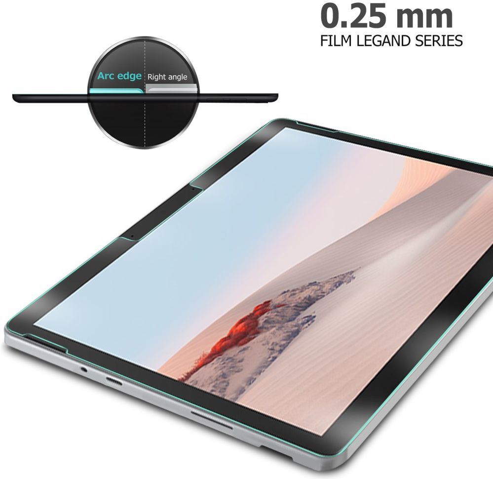 Microsoft Surface Go 2/3/4 Screen Protector Arc Edge Tempered Glass afbeelding 7