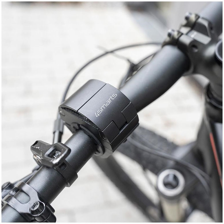 4smarts Ringmount Compacte Telefoonhouder voor Fiets Zwart afbeelding 2