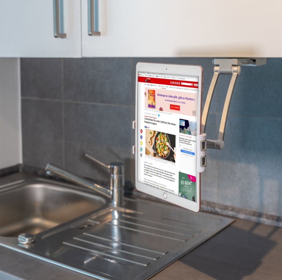4smarts ErgoFix Universele Bureau / Muur Houder Smartphone / Tabet afbeelding 2