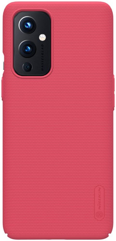 Nillkin Super Frosted Shield Hoesje OnePlus 9 Rood afbeelding 1