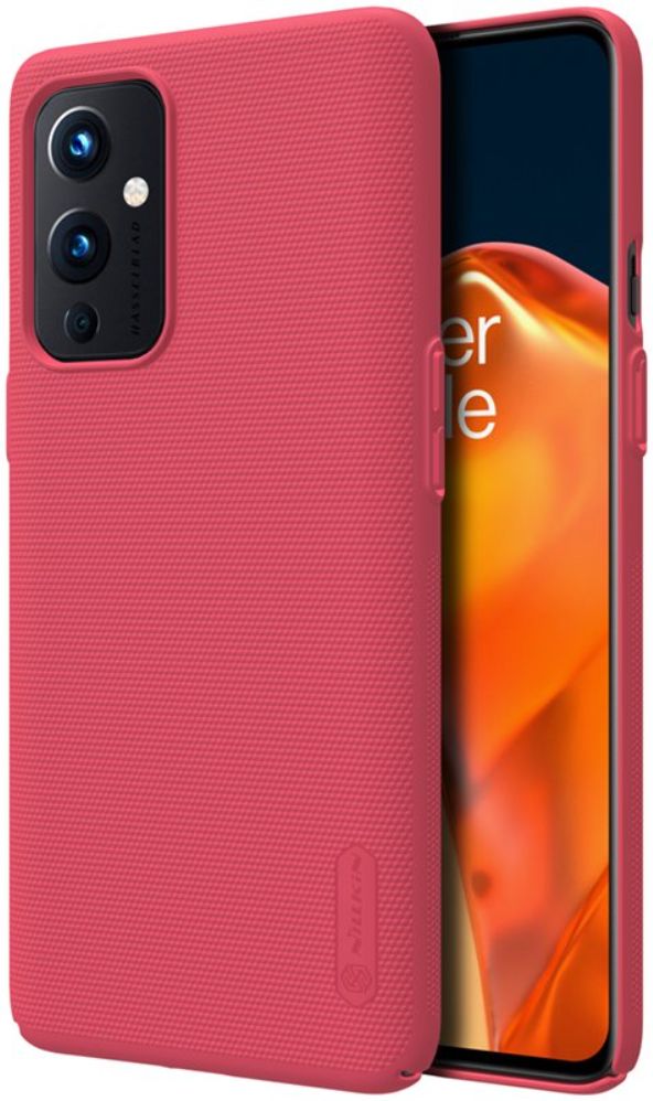 Nillkin Super Frosted Shield Hoesje OnePlus 9 Rood afbeelding 3