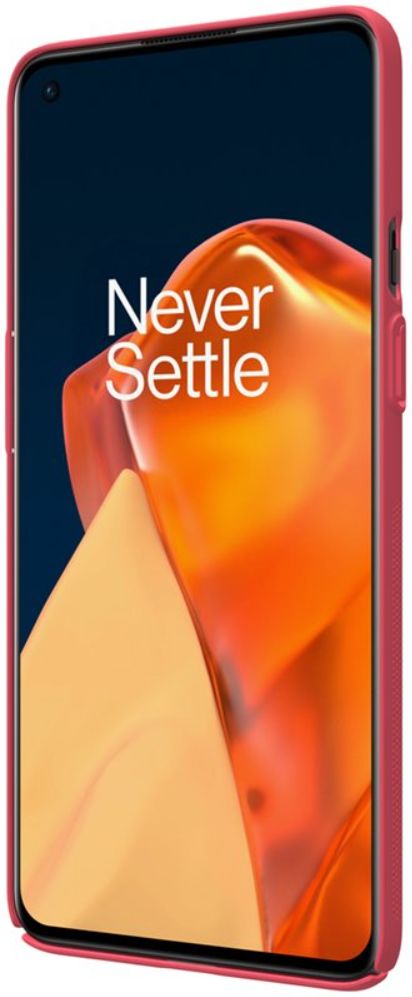 Nillkin Super Frosted Shield Hoesje OnePlus 9 Rood afbeelding 5