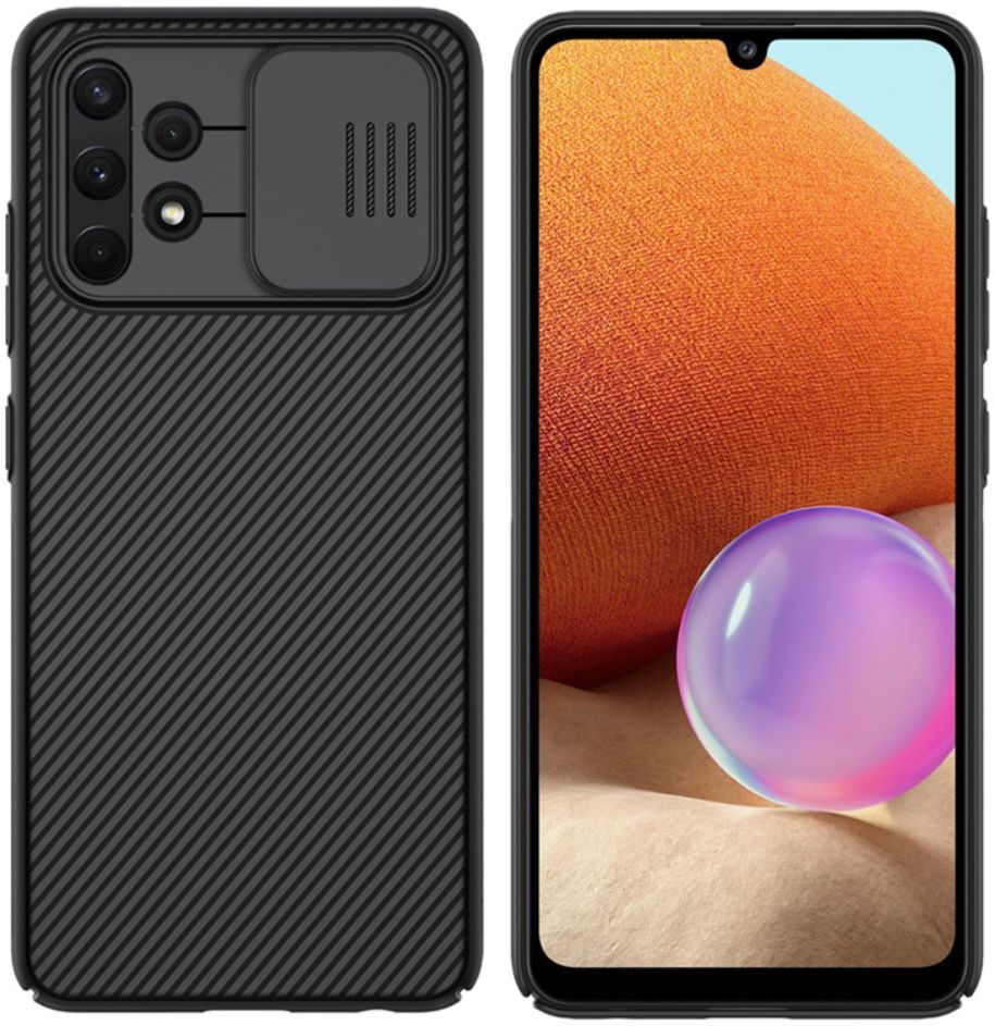 Nillkin CamShield Samsung Galaxy A32 4G Hoesje met Camera Slider Zwart afbeelding 16