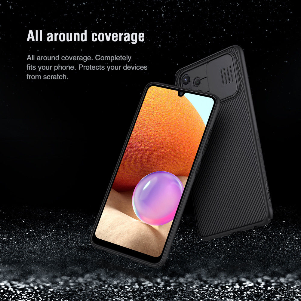 Nillkin CamShield Samsung Galaxy A32 4G Hoesje met Camera Slider Zwart afbeelding 11