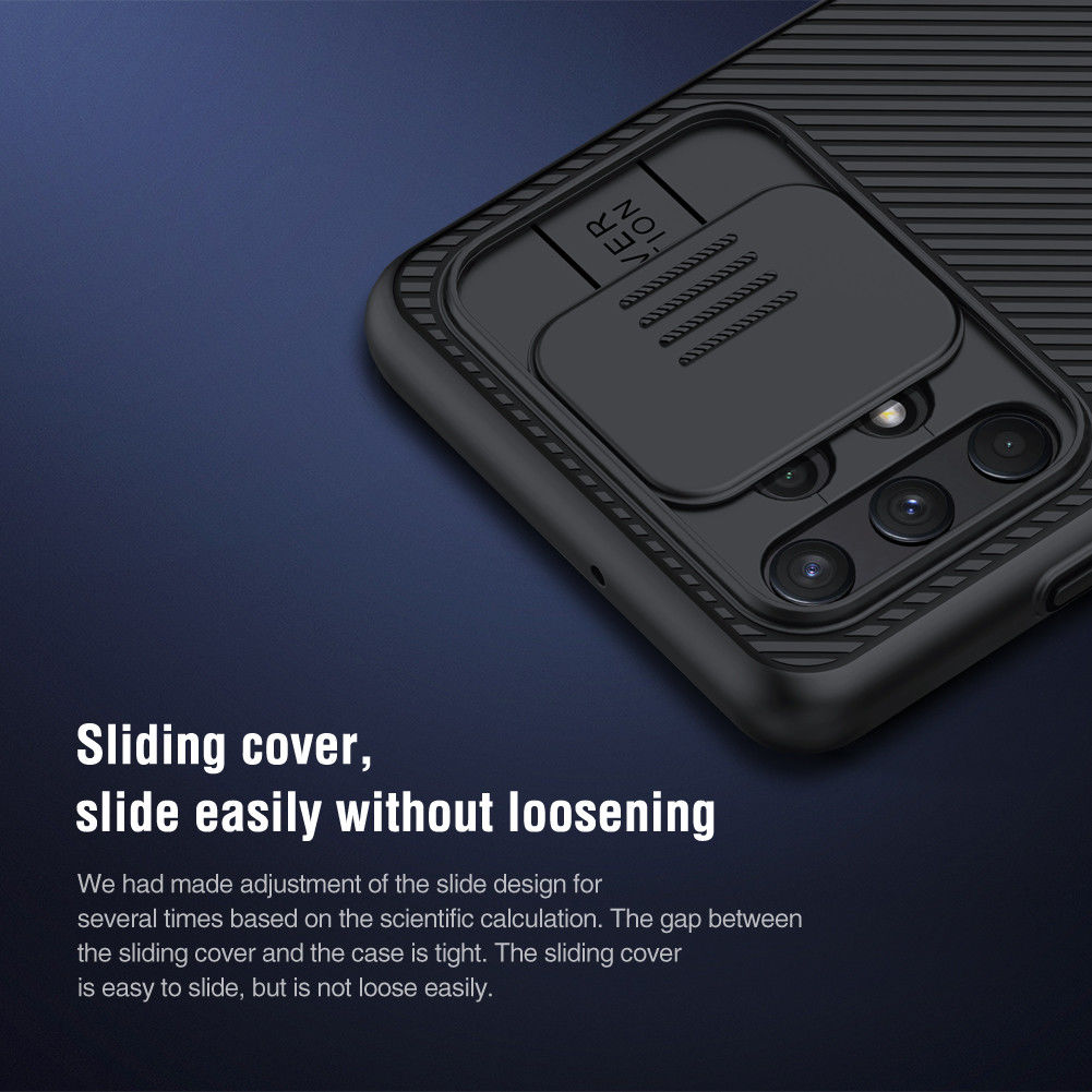 Nillkin CamShield Samsung Galaxy A32 4G Hoesje met Camera Slider Zwart afbeelding 13