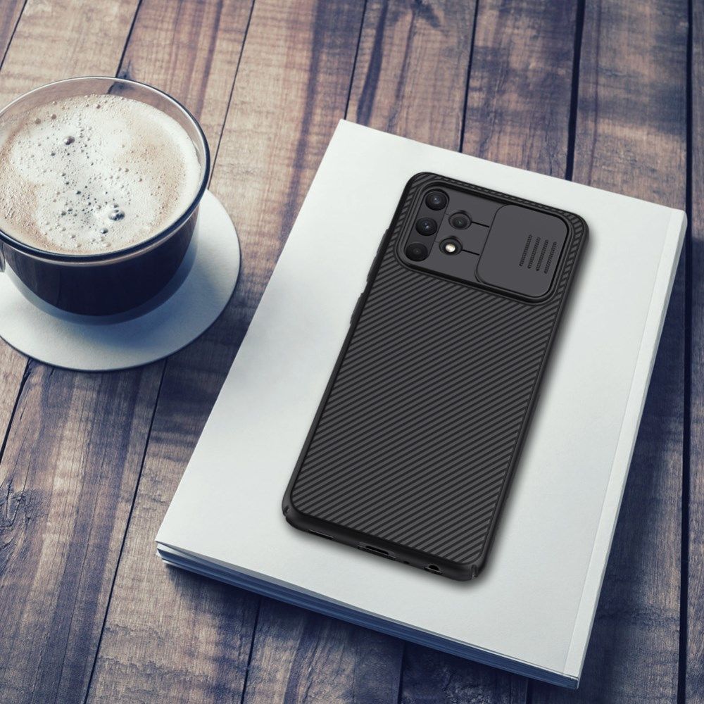 Nillkin CamShield Samsung Galaxy A32 4G Hoesje met Camera Slider Zwart afbeelding 4
