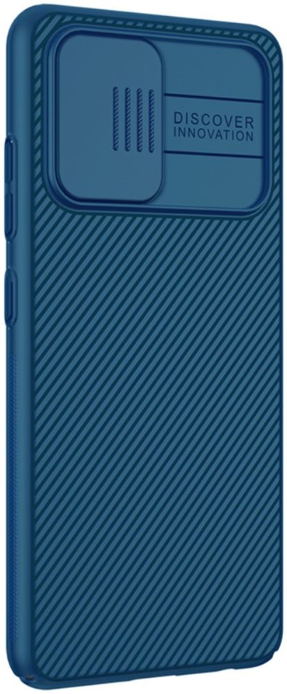 Nillkin CamShield Samsung Galaxy A32 4G Hoesje met Camera Slider Blauw afbeelding 2