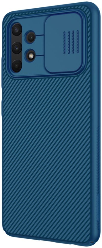 Nillkin CamShield Samsung Galaxy A32 4G Hoesje met Camera Slider Blauw afbeelding 14