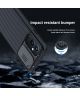 Nillkin CamShield OnePlus 9 Hoesje met Camera Slider Back Cover Zwart