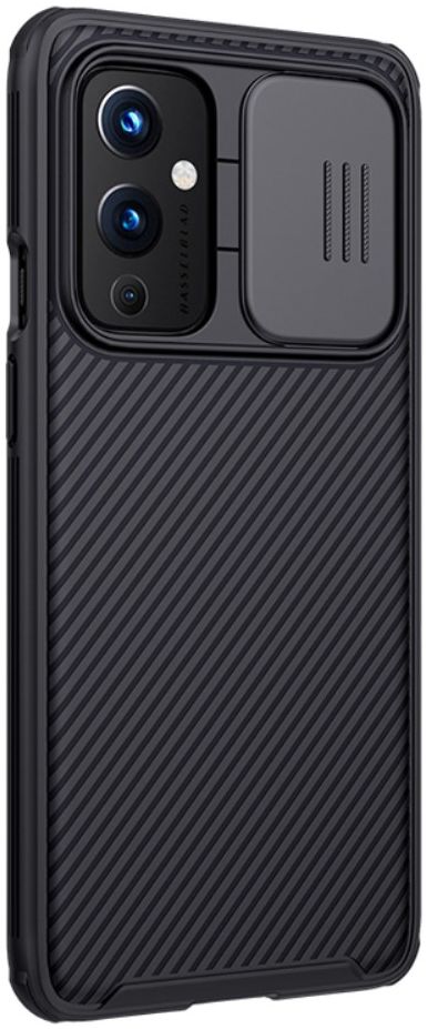 Nillkin CamShield OnePlus 9 Hoesje met Camera Slider Back Cover Zwart afbeelding 13
