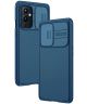 Nillkin CamShield OnePlus 9 Hoesje met Camera Slider Back Cover Blauw
