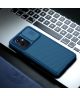 Nillkin CamShield OnePlus 9 Hoesje met Camera Slider Back Cover Blauw