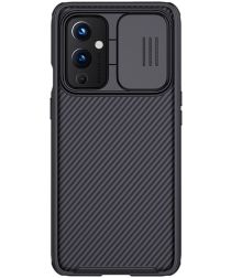 Nillkin CamShield OnePlus 9 Pro Hoesje met Camera Slider Zwart
