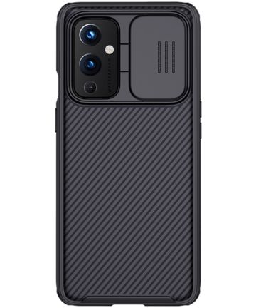Nillkin CamShield OnePlus 9 Pro Hoesje met Camera Slider Zwart Hoesjes