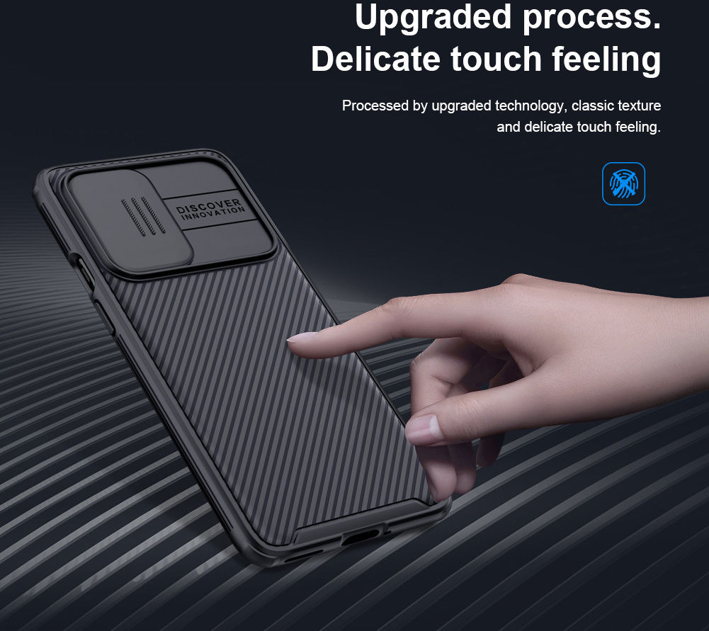 Nillkin CamShield OnePlus 9 Pro Hoesje met Camera Slider Blauw afbeelding 6