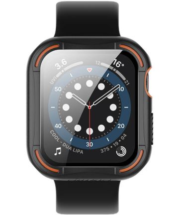 Nillkin Apple Watch 40MM Hoesje Bumper met Tempered Glass Zwart Cases