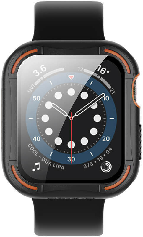 Nillkin Apple Watch 40MM Hoesje Bumper met Tempered Glass Zwart afbeelding 1