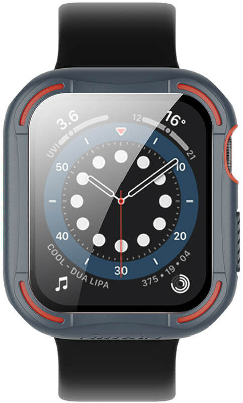 Nillkin Apple Watch 40MM Hoesje Bumper met Tempered Glass Grijs afbeelding 1