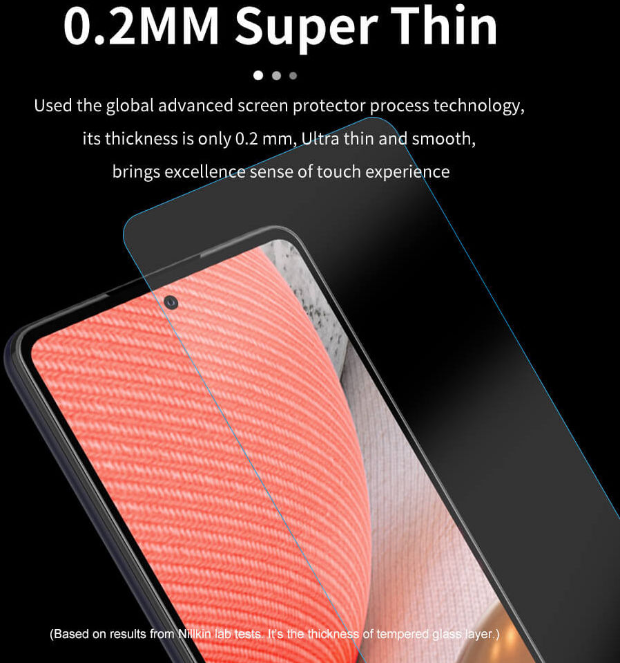 Nillkin Samsung Galaxy A72 Screen Protector Anti-Explosion Glass 0.2mm afbeelding 4