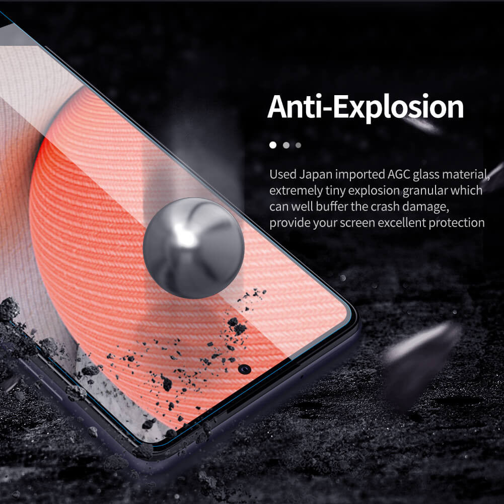Nillkin Samsung Galaxy A72 Screen Protector Anti-Explosion Glass 0.2mm afbeelding 6