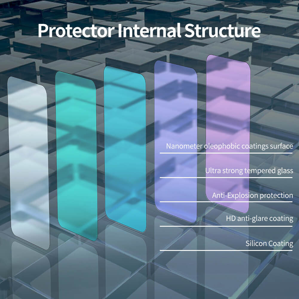 Nillkin Samsung Galaxy A72 Screen Protector Anti-Explosion Glass 0.2mm afbeelding 12