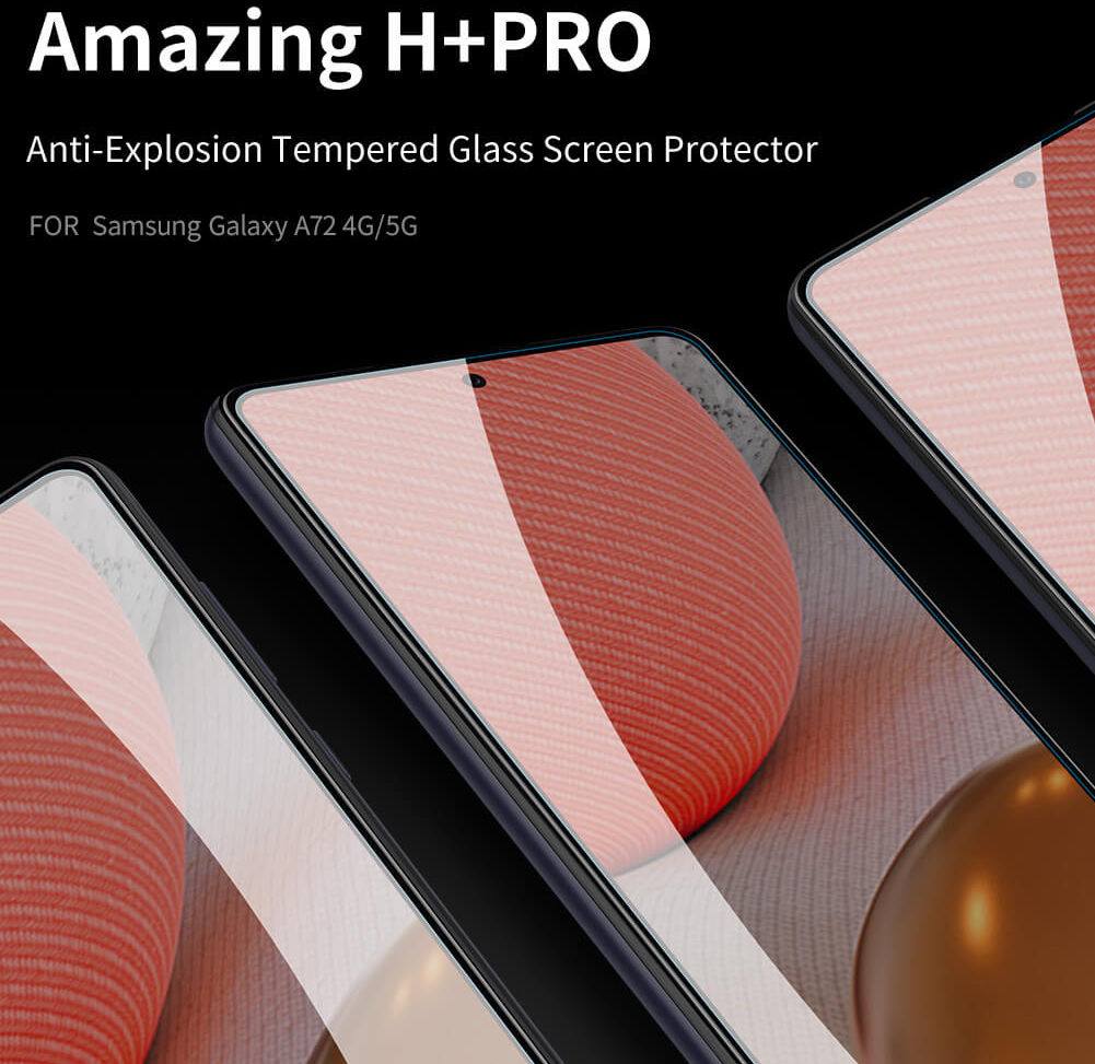 Nillkin Samsung Galaxy A72 Screen Protector Anti-Explosion Glass 0.2mm afbeelding 13