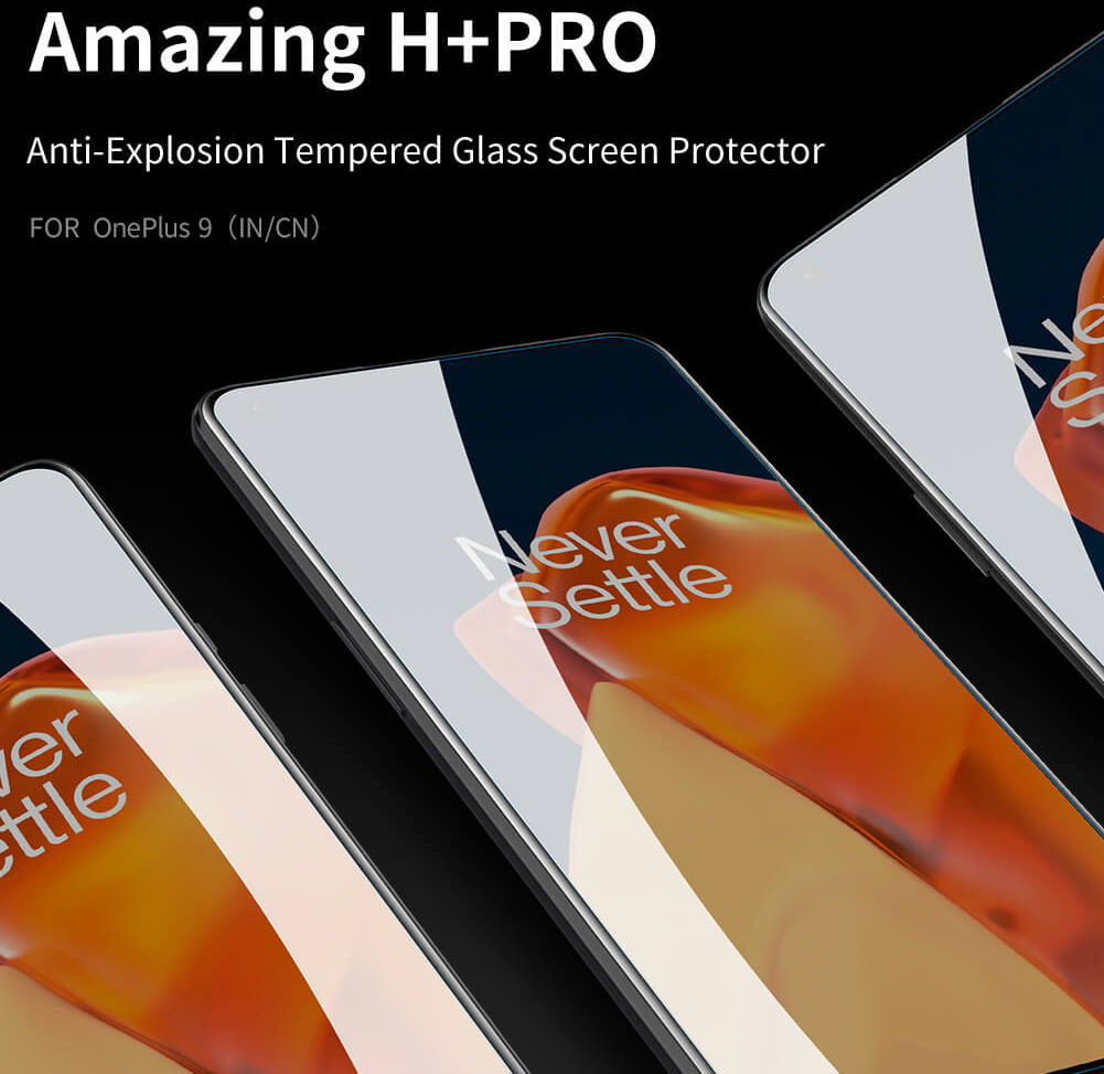 Nillkin OnePlus 9 Screen Protector Anti-Explosion Tempered Glass 0.2mm afbeelding 7