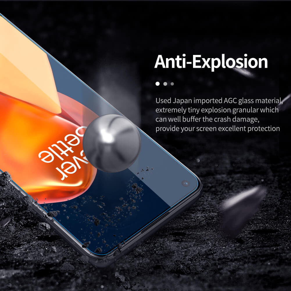 Nillkin OnePlus 9 Screen Protector Anti-Explosion Tempered Glass 0.2mm afbeelding 6