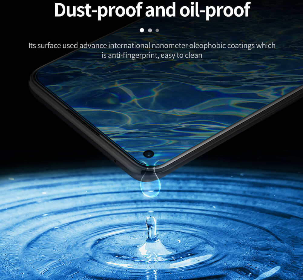 Nillkin OnePlus 9 Screen Protector Anti-Explosion Tempered Glass 0.2mm afbeelding 11