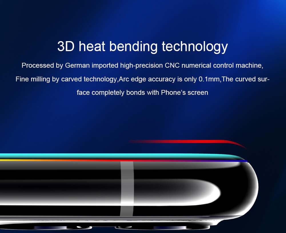 Nillkin OnePlus 9 Pro Screen Protector 3D Anti-Explosie Tempered Glass afbeelding 6