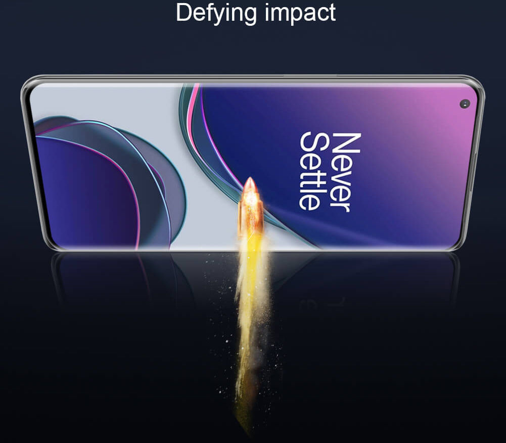 Nillkin OnePlus 9 Pro Screen Protector 3D Anti-Explosie Tempered Glass afbeelding 10