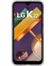 LG K22 Hoesje Schokbestendig Back Cover TPU transparant