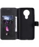 Nokia 3.4 Hoesje Portemonnee Book Case Zwart