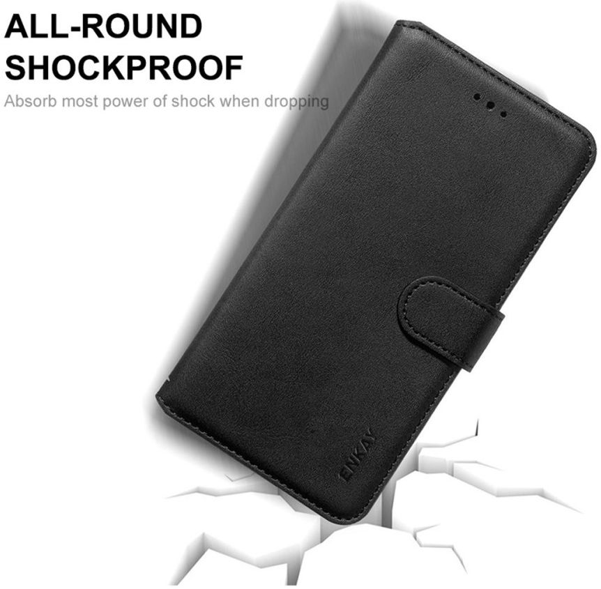 Nokia 3.4 Hoesje Portemonnee Book Case Zwart afbeelding 7
