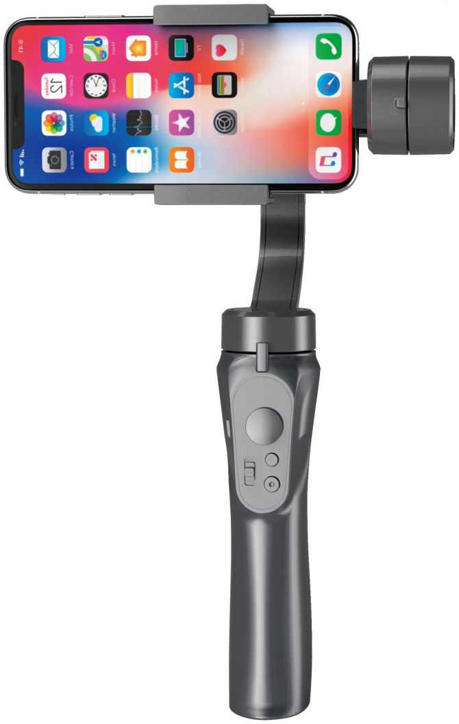 3-Axis Gimbal voor Smartphones met Stabilisatie Zwart afbeelding 1