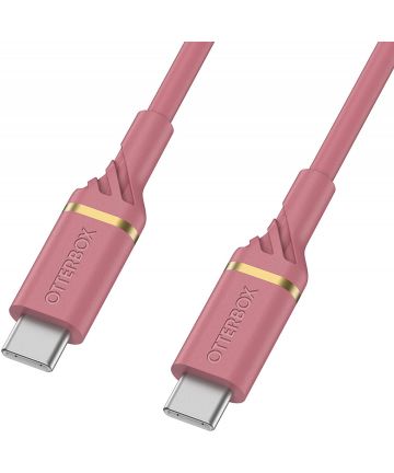 OtterBox Premium Power Delivery USB-C naar USB-C Kabel 1 Meter Roze Kabels