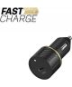 OtterBox 18W Fast Charge USB-C Autolader met Power Delivery Zwart