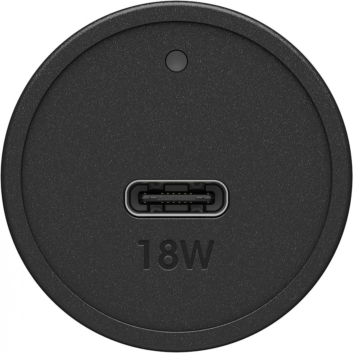 OtterBox 18W Fast Charge USB-C Autolader met Power Delivery Zwart afbeelding 2