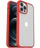 OtterBox React Apple iPhone 12 Pro Max Hoesje Transparant Rood
