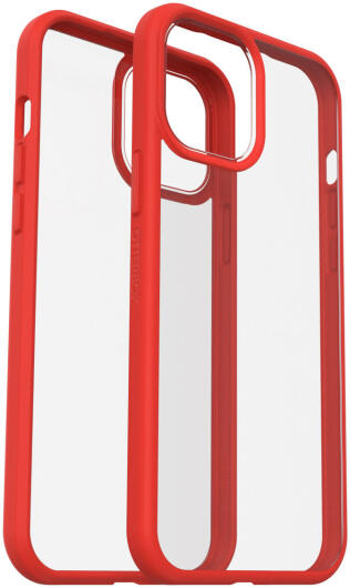 OtterBox React Apple iPhone 12 Pro Max Hoesje Transparant Rood afbeelding 3