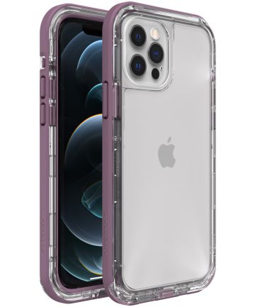 LifeProof Next Apple iPhone 12 / 12 Pro Hoesje Transparant/Paars Hoesjes
