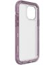 LifeProof Next Apple iPhone 12 / 12 Pro Hoesje Transparant/Paars