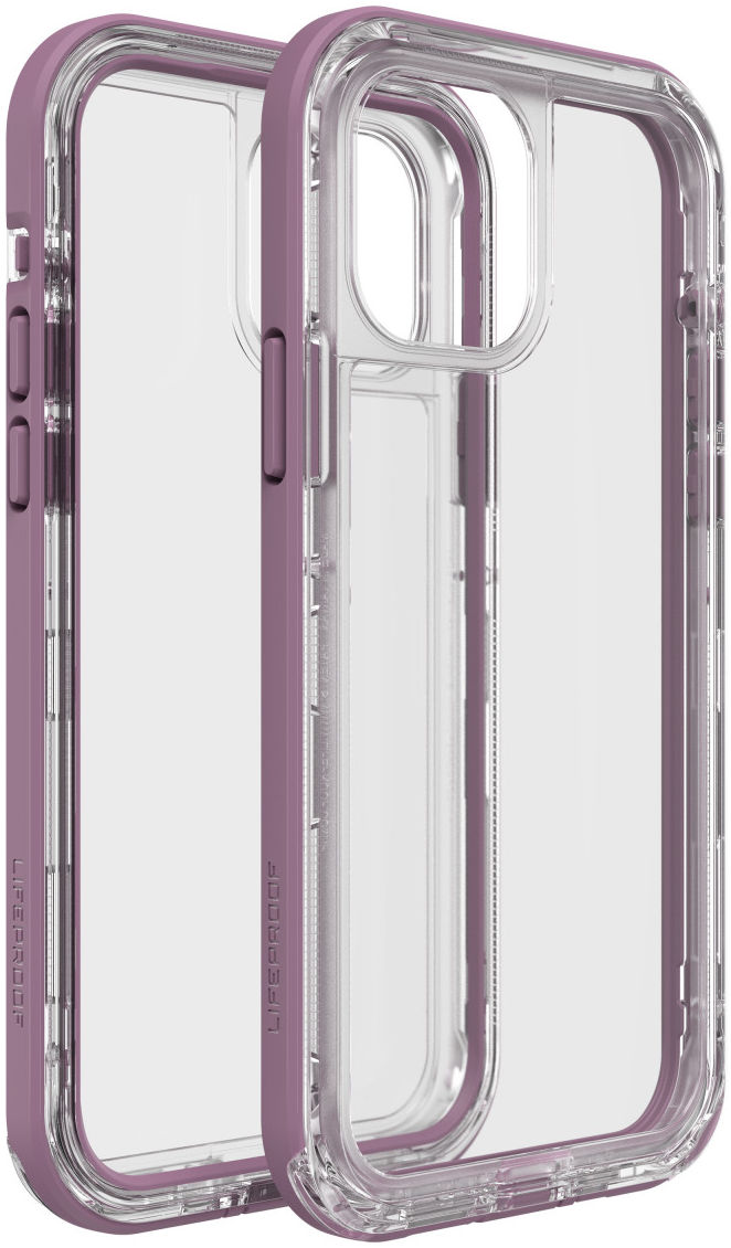 LifeProof Next Apple iPhone 12 / 12 Pro Hoesje Transparant/Paars afbeelding 4