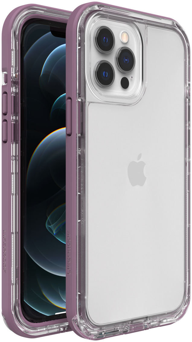 LifeProof Next Apple iPhone 12 Pro Max Hoesje Transparant/Paars afbeelding 1