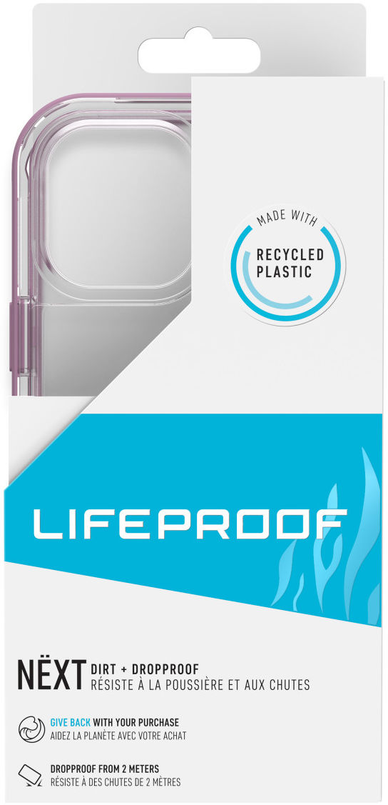 LifeProof Next Apple iPhone 12 Pro Max Hoesje Transparant/Paars afbeelding 13