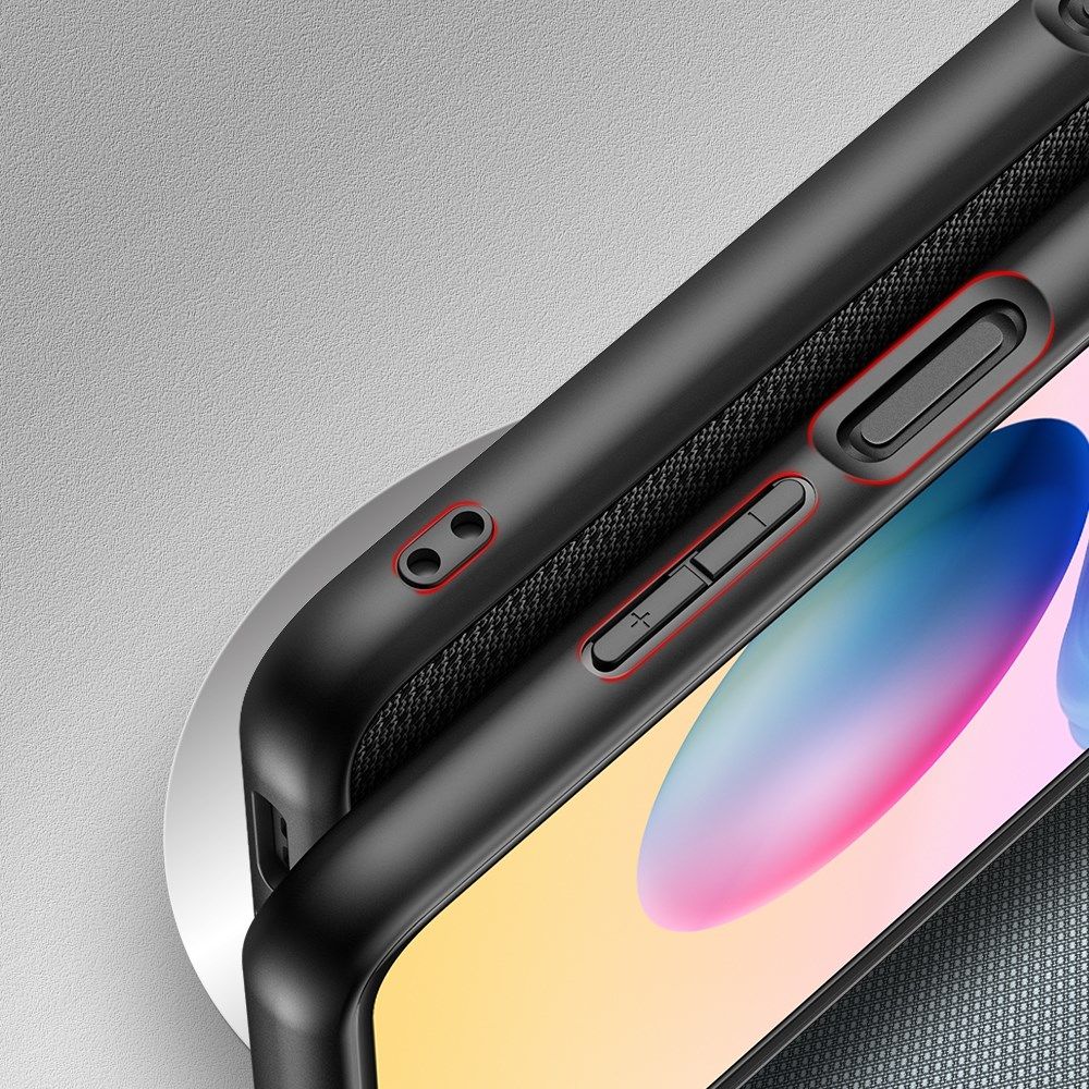 Dux Ducis Fino Series Xiaomi Redmi Note 10 5G/Poco M3 Pro Hoesje Zwart afbeelding 6