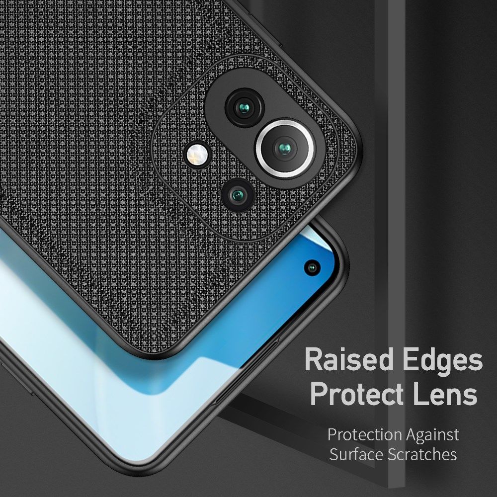 Dux Ducis Fino Xiaomi Mi 11 Lite 4G/5G (NE) Hoesje Back Cover Zwart afbeelding 4
