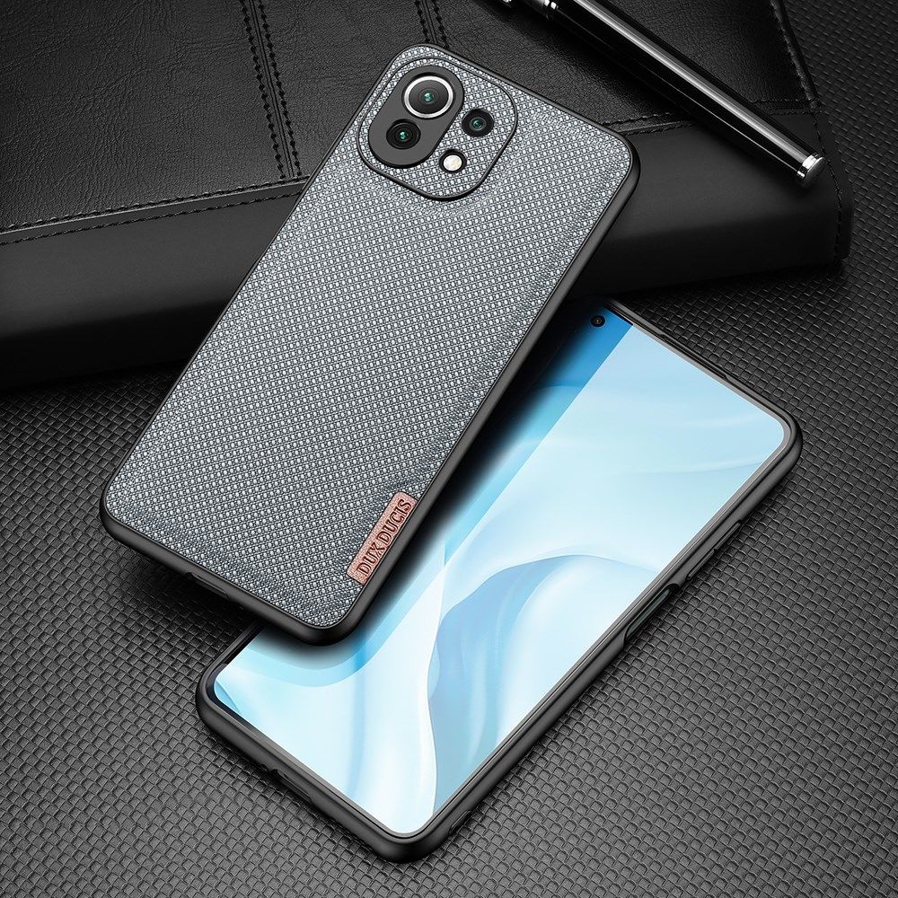 Dux Ducis Fino Xiaomi Mi 11 Lite 4G/5G (NE) Hoesje Back Cover Blauw afbeelding 2